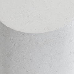 Evero White Outdoor Side Table - Ornate Home
