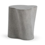 Everson Athena Gray Outdoor Accent Table - Ornate Home
