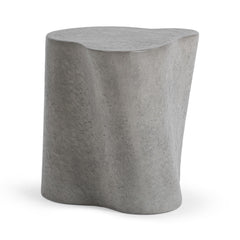 Everson Athena Gray Outdoor Accent Table - Ornate Home