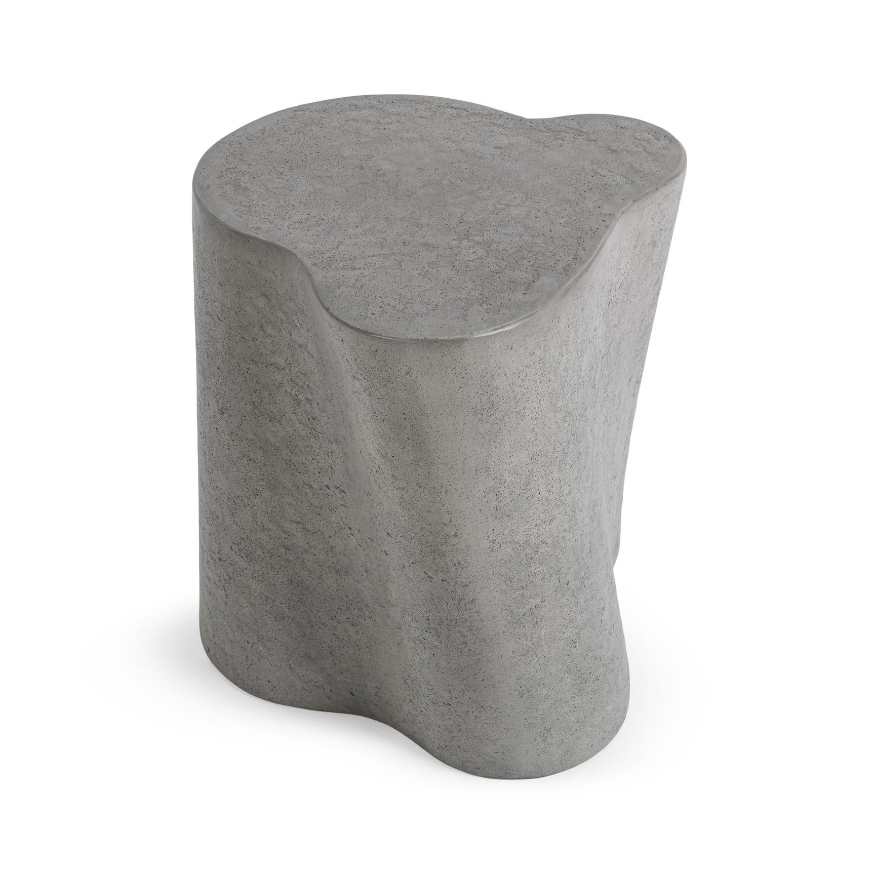 Everson Athena Gray Outdoor Accent Table - Ornate Home