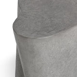 Everson Athena Gray Outdoor Accent Table - Ornate Home