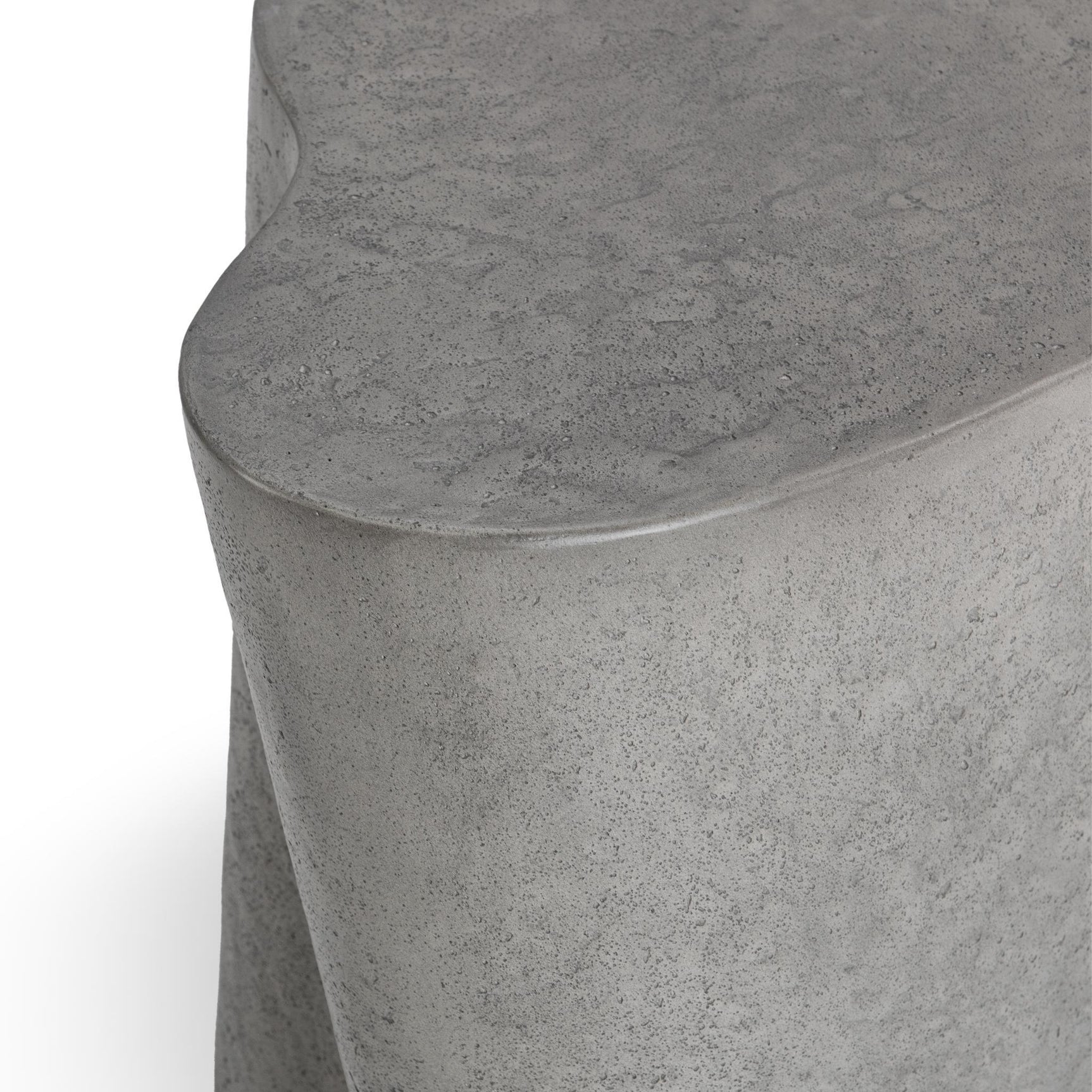 Everson Athena Gray Outdoor Accent Table - Ornate Home