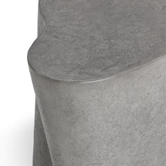 Everson Athena Gray Outdoor Accent Table - Ornate Home