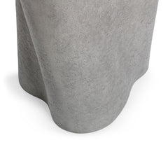 Everson Athena Gray Outdoor Accent Table - Ornate Home
