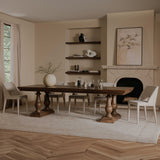 Everson Brown Dining Table - Ornate Home