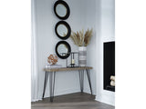 Everson Solid Fir Console Table in Sand Dollar - Ornate Home