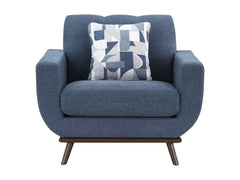 Everton Blue Chair - Ornate Home