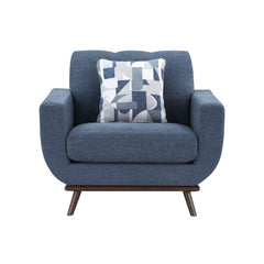Everton Blue Chair - Ornate Home