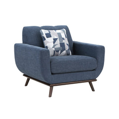 Everton Blue Chair - Ornate Home