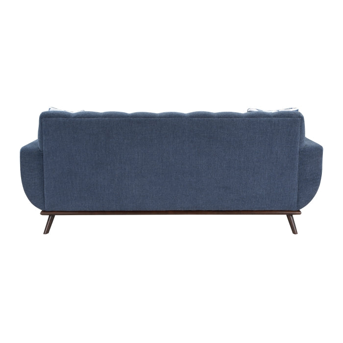 Everton Blue Reversible Sofa Chaise - Ornate Home