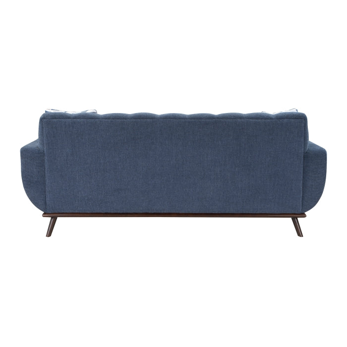 Everton Blue Reversible Sofa Chaise - Ornate Home