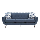Everton Blue Sofa & Loveseat - Ornate Home