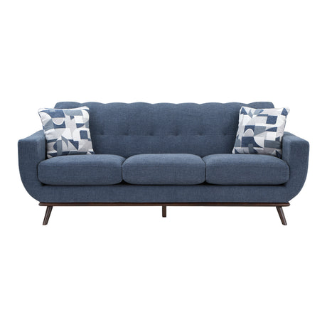 Everton Blue Sofa & Loveseat - Ornate Home