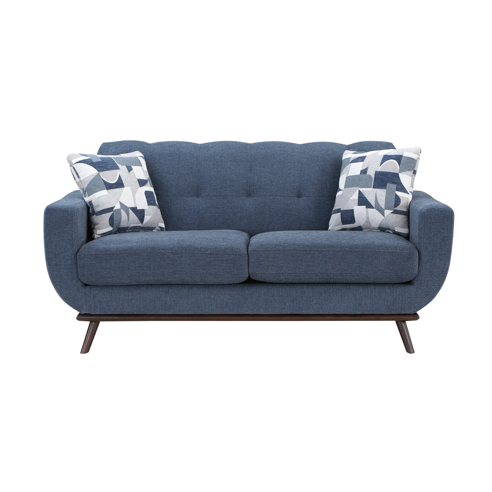 Everton Blue Sofa & Loveseat - Ornate Home