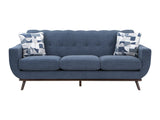 Everton Blue Sofa - Ornate Home
