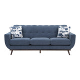 Everton Blue Sofa - Ornate Home