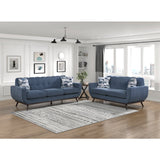 Everton Blue Sofa - Ornate Home