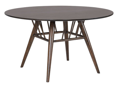 Everton Dark Walnut Dining Room Table - Ornate Home