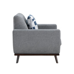 Everton Gray Chair - Ornate Home