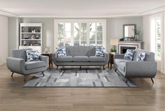 Everton Gray Chair - Ornate Home