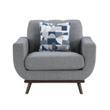 Everton Gray Chair - Ornate Home