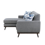 Everton Gray Reversible Sofa Chaise - Ornate Home
