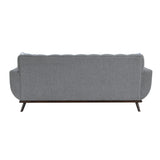 Everton Gray Sofa & Loveseat - Ornate Home