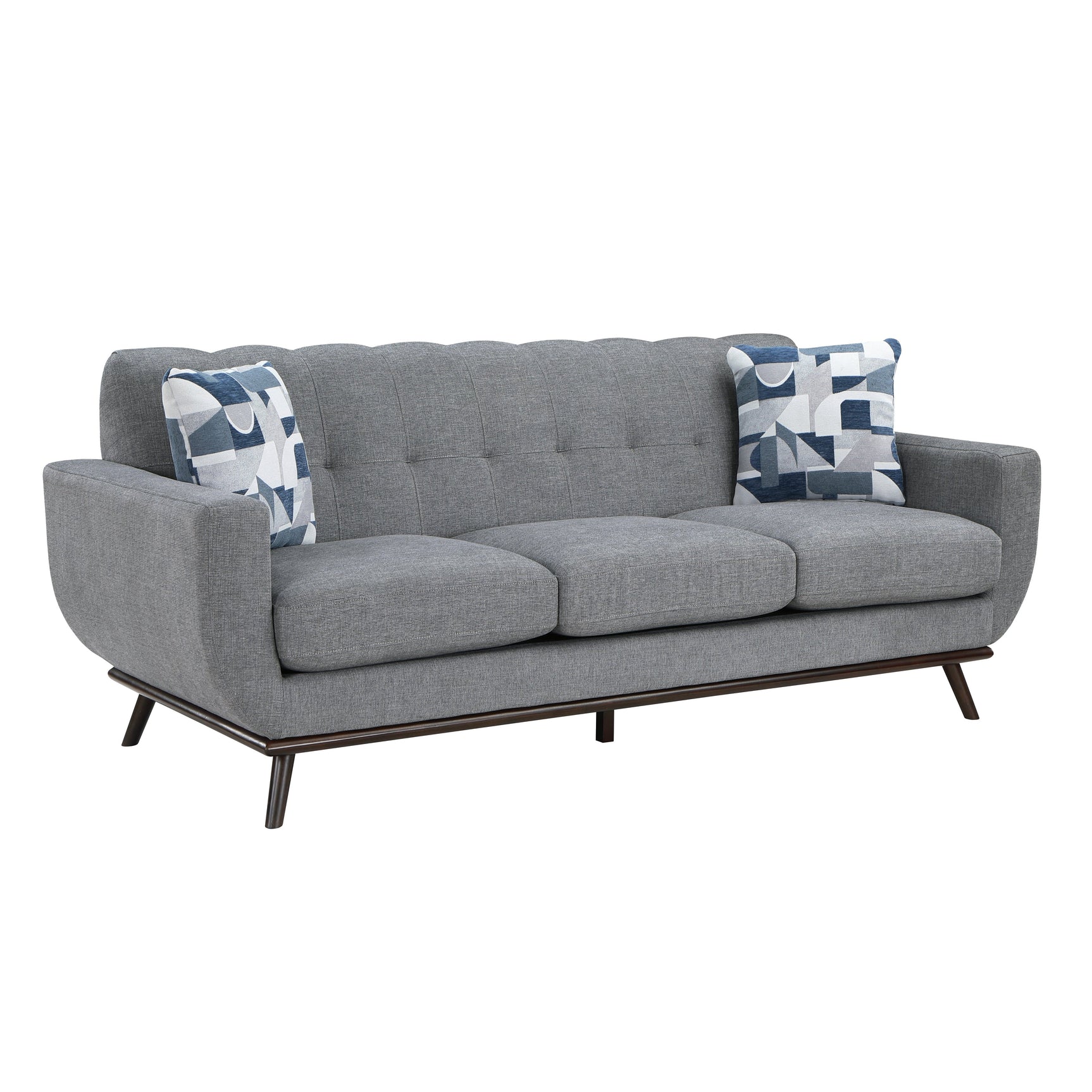 Everton Gray Sofa - Ornate Home