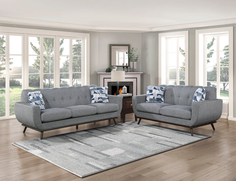 Everton Gray Sofa - Ornate Home