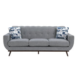 Everton Gray Sofa - Ornate Home