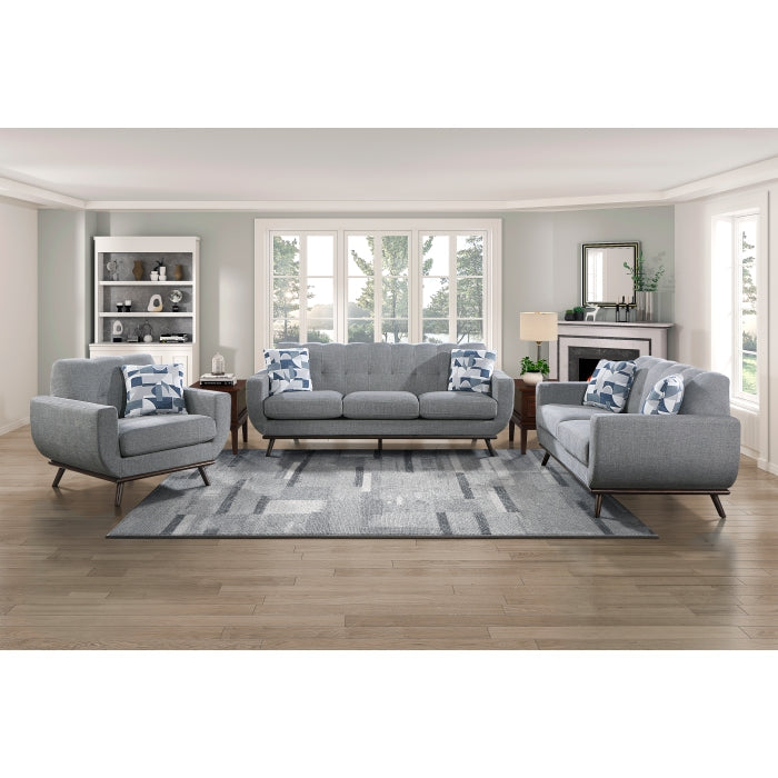 Everton Gray Sofa - Ornate Home