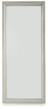 Evesen Champagne Floor Standing Mirror/Storage (Online Special Price) - Ornate Home