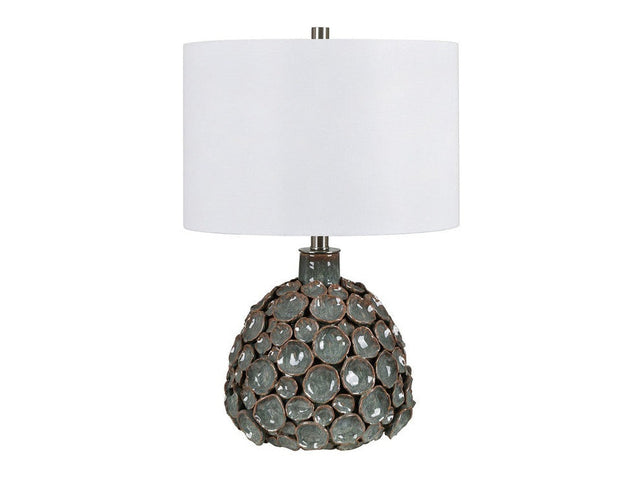 Evie Grey Table Lamp (Set of 2) - Ornate Home