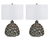 Evie Grey Table Lamp (Set of 2) - Ornate Home