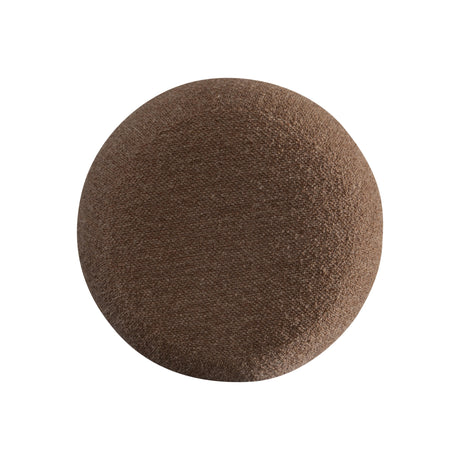 Evie Rust Fabric Ottoman - Ornate Home