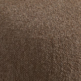 Evie Rust Fabric Ottoman - Ornate Home