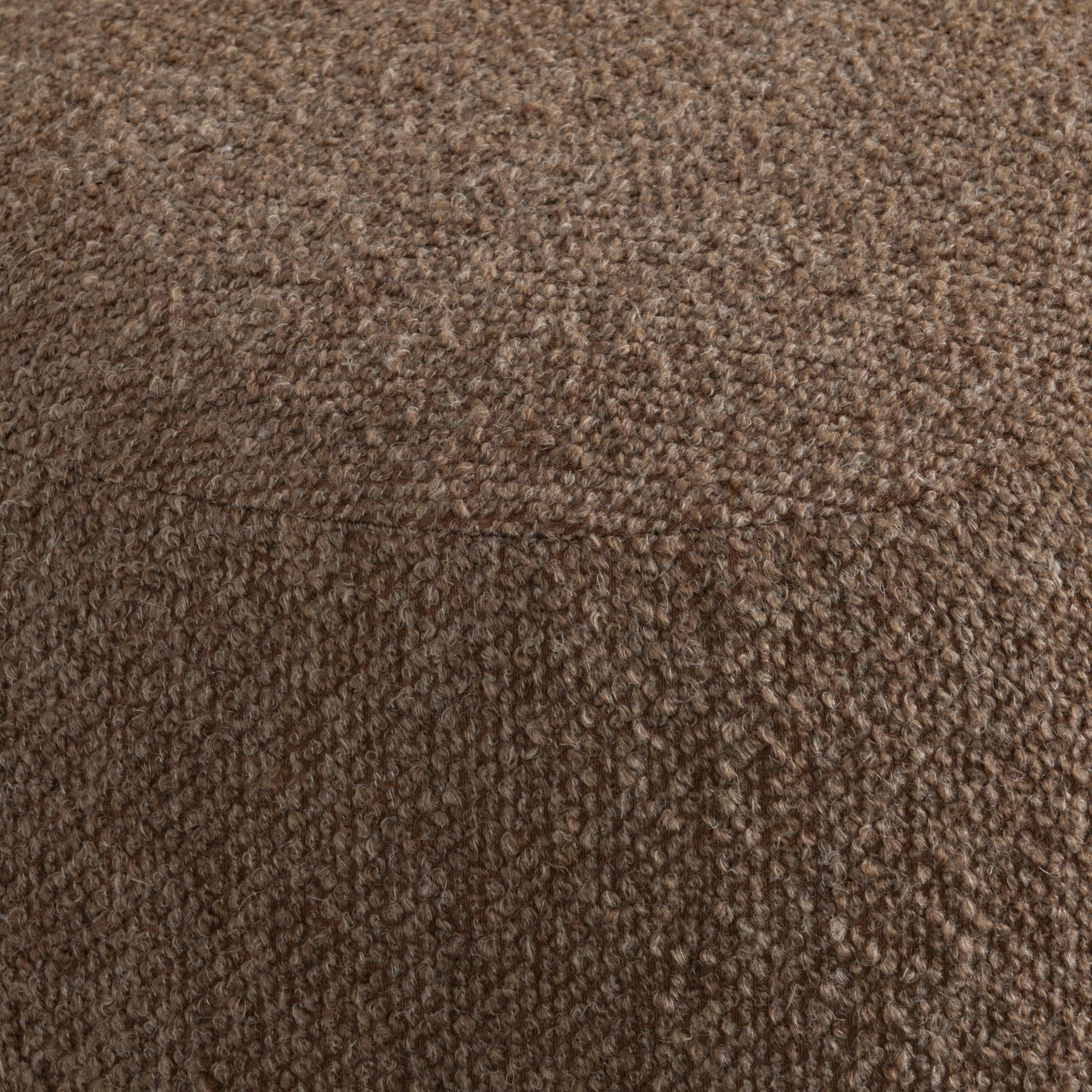 Evie Rust Fabric Ottoman - Ornate Home