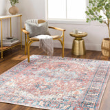 Evony Washable Area Rug - Clearance - Ornate Home