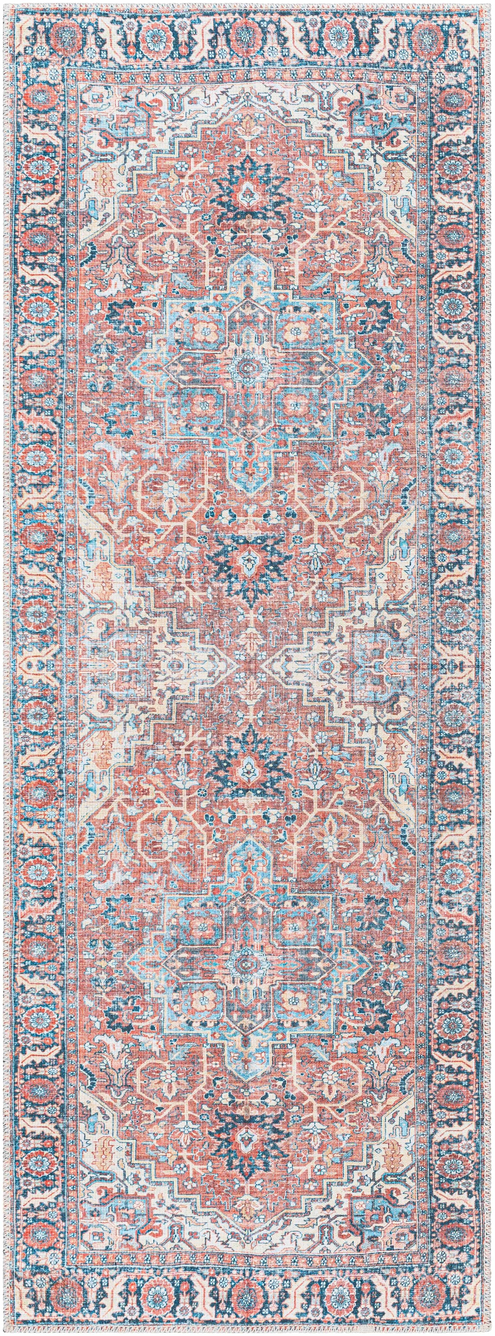 Evony Washable Area Rug - Clearance - Ornate Home