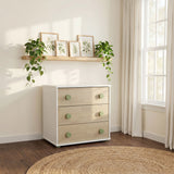 Evren Off White / Natural / Olive Chest - Ornate Home