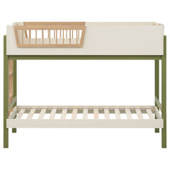 Evren Off White / Natural / Olive T/T Bunk Bed - Ornate Home