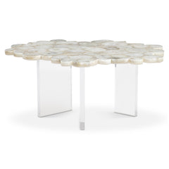 Evynne Natural Wood Cocktail Table - Ornate Home