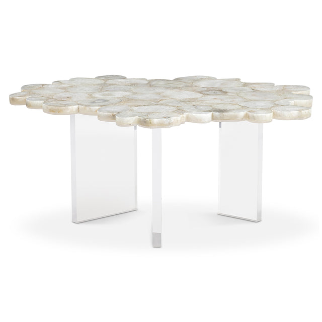 Evynne Natural Wood Cocktail Table - Ornate Home