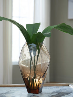 Ewart Light Brown Vase - Ornate Home