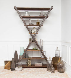Exagoni Brass Hexagonal End/Side Table - Ornate Home