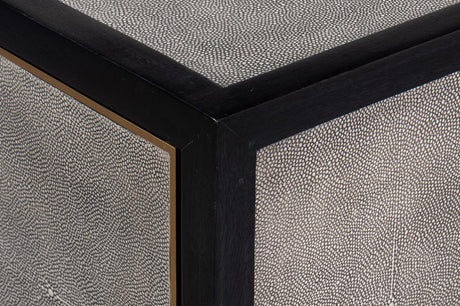 Exavier Grey Four Door Sideboard - Ornate Home