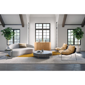 Excelsior Cream Sofa - Ornate Home