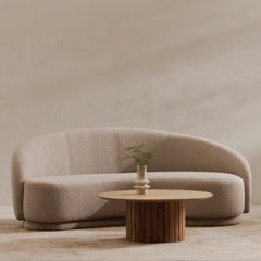 Excelsior Shiitake Beige Sofa - Ornate Home