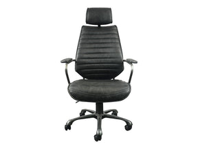Executive Black Office Chair - Ornate Home