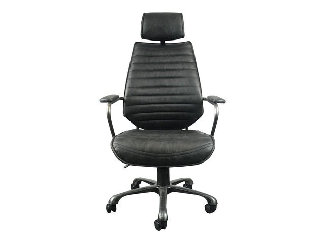 Executive Black Office Chair - Ornate Home